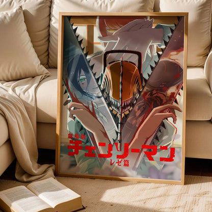 Chainsaw Man Reze Arc Poster