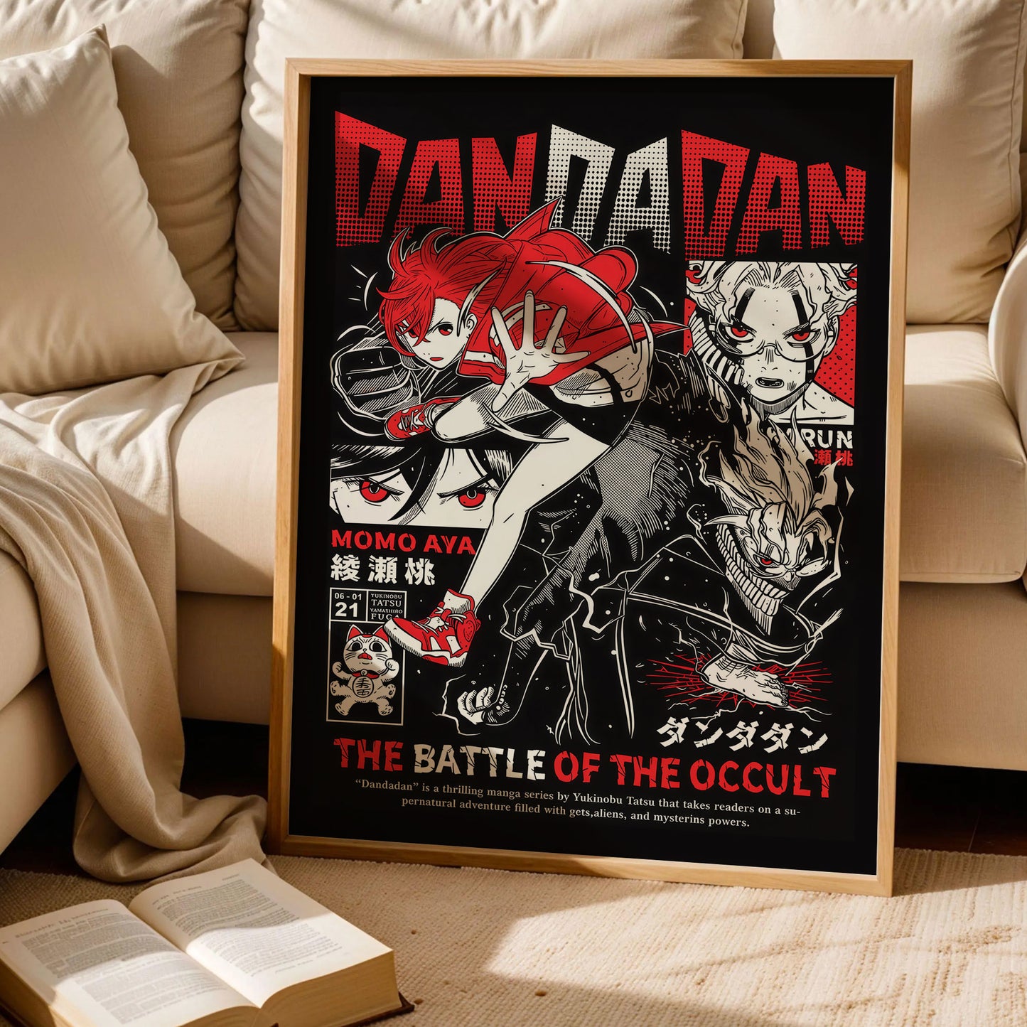 Okarun Dandadan Anime Art Print