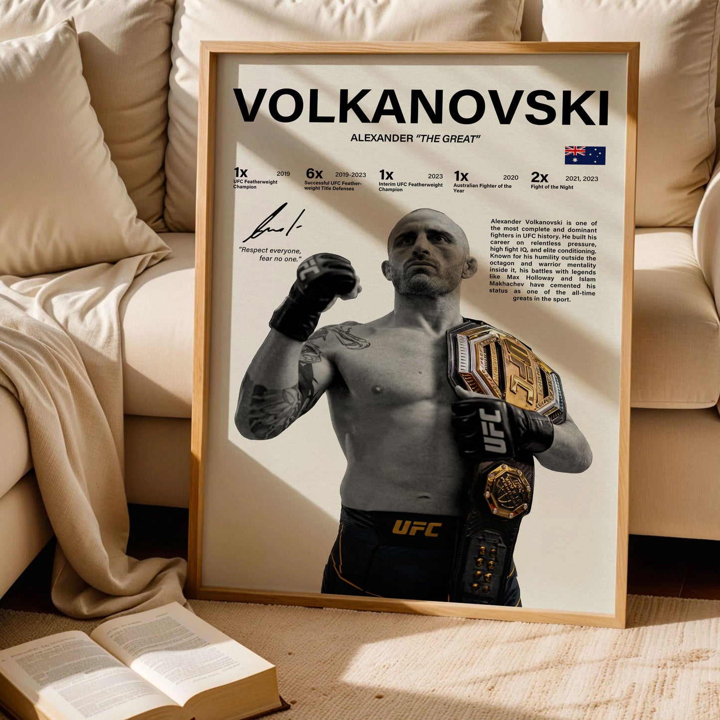 Charles Oliveira UFC Poster