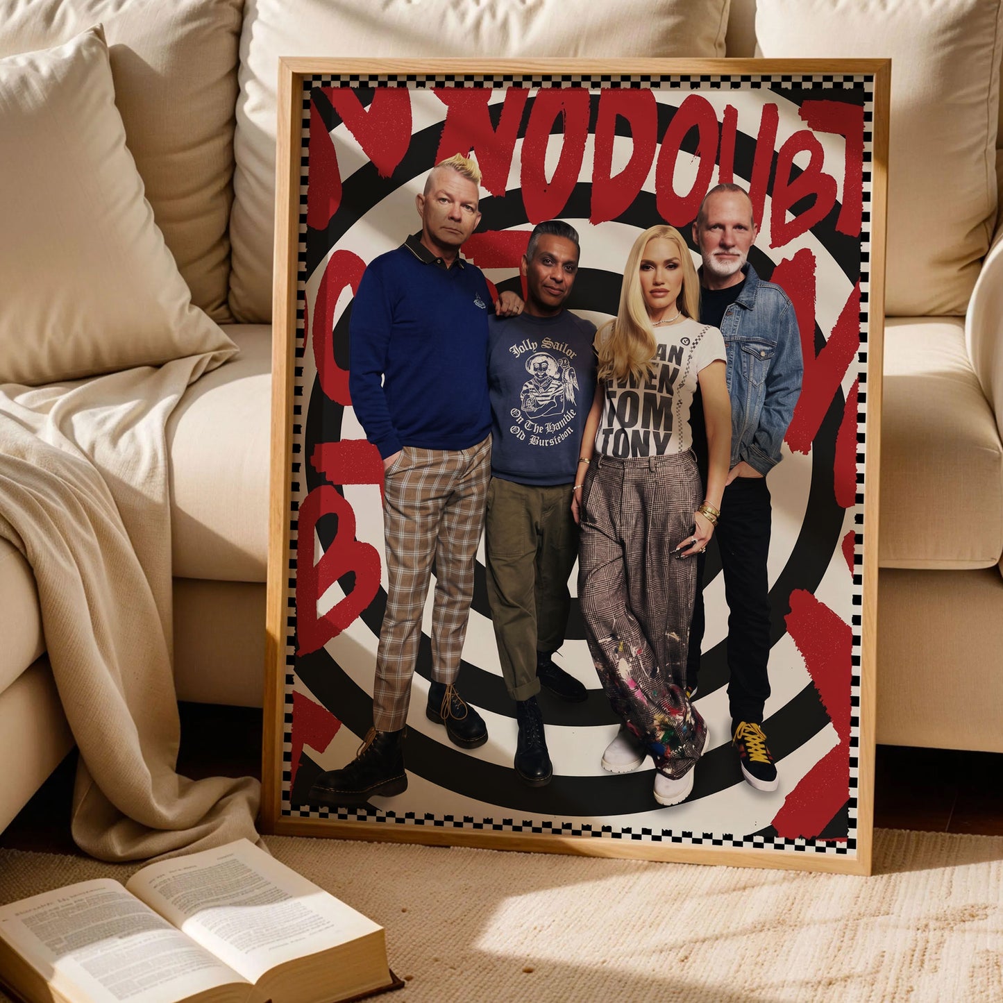 No Doubt Magazine Print Art