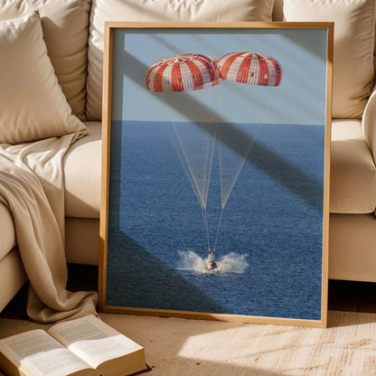 Artemis II Splashdown Poster
