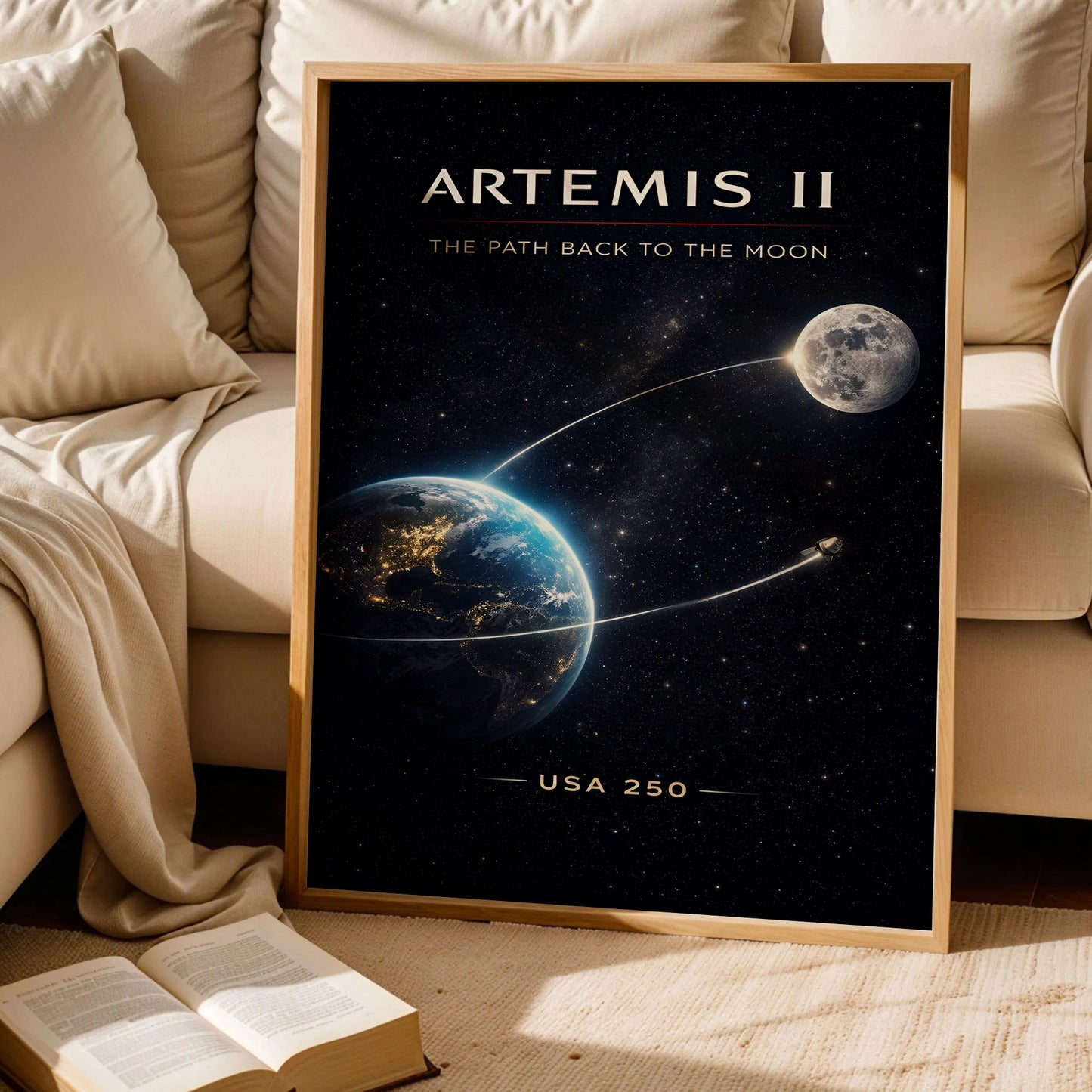 Artemis 2 Mission Poster