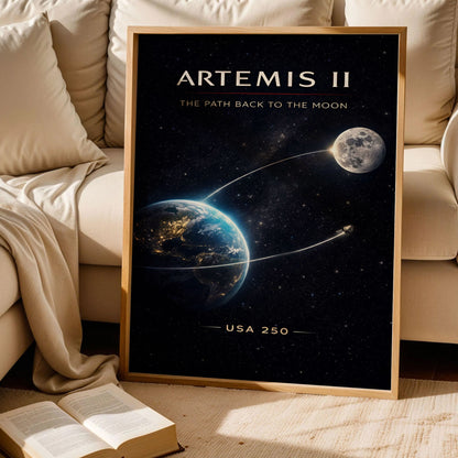 Artemis 2 Mission Poster