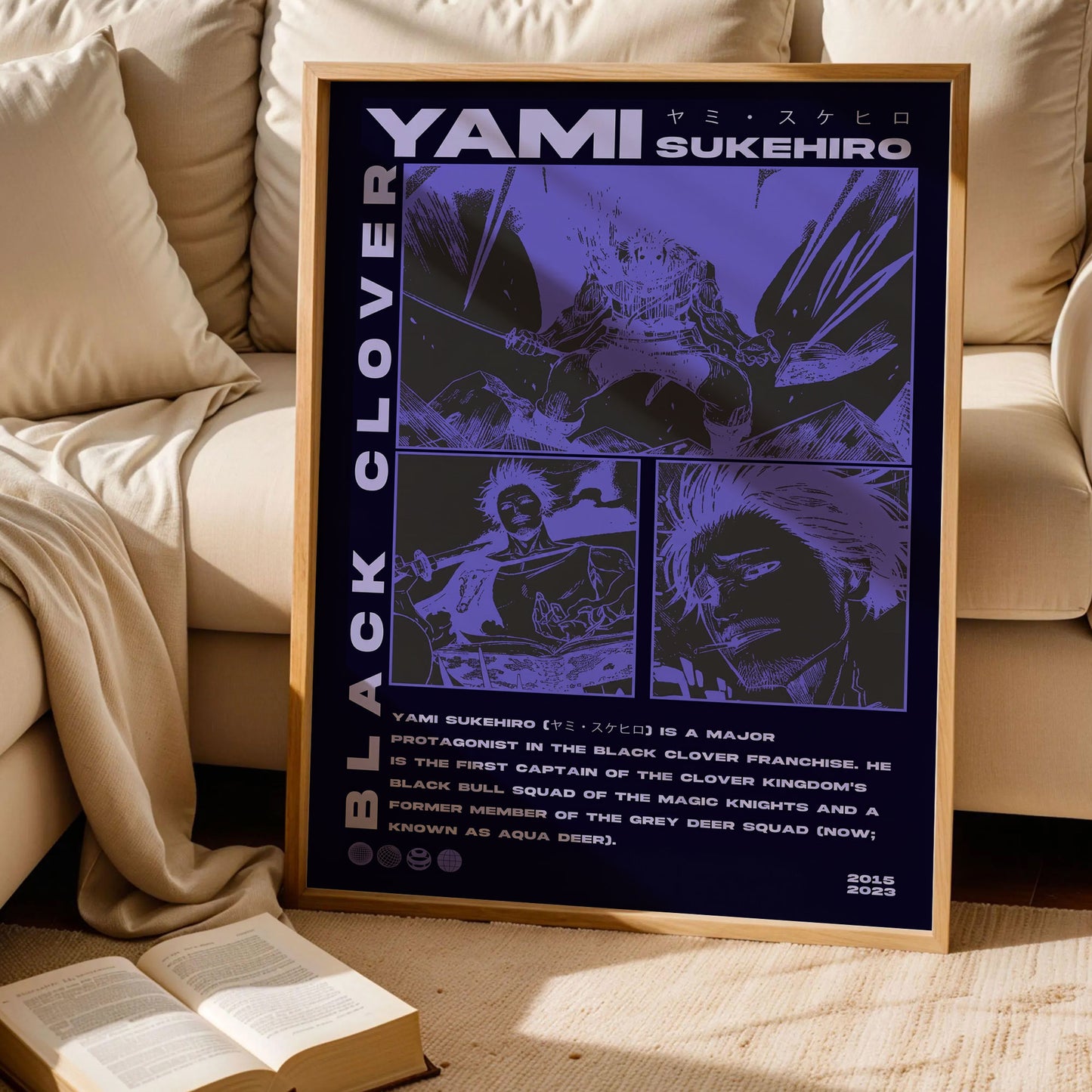 Black Clover Yami Sukehiro Poster