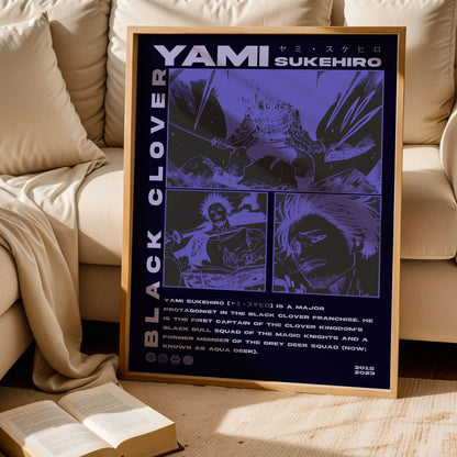 Black Clover Yami Sukehiro Poster