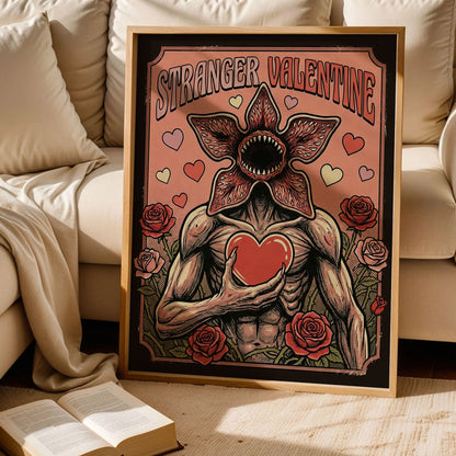 Stranger Things Valentine's Day Poster