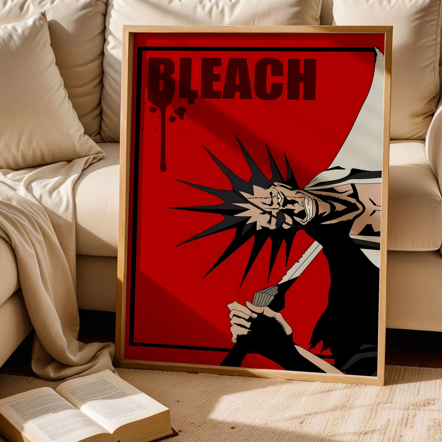 Bleach Kenpachi Zaraki Poster