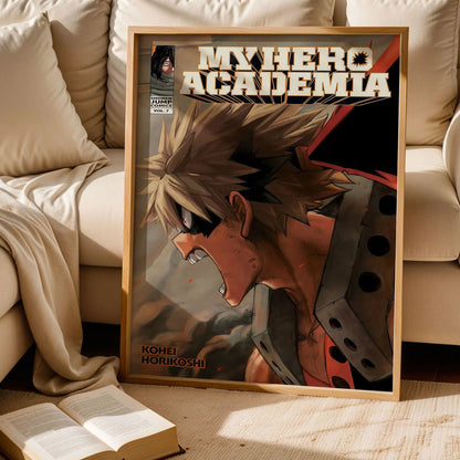 My Hero Academia Volume 7 Cover Art Print