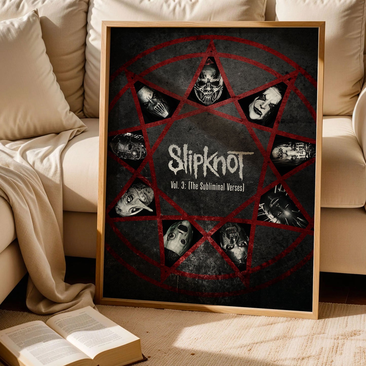 Slipknot's Album Vol 3 The Subliminal Verses Poster