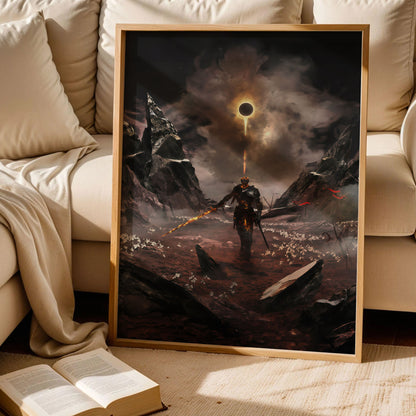 Soul of Cinder dark Souls 3 Poster