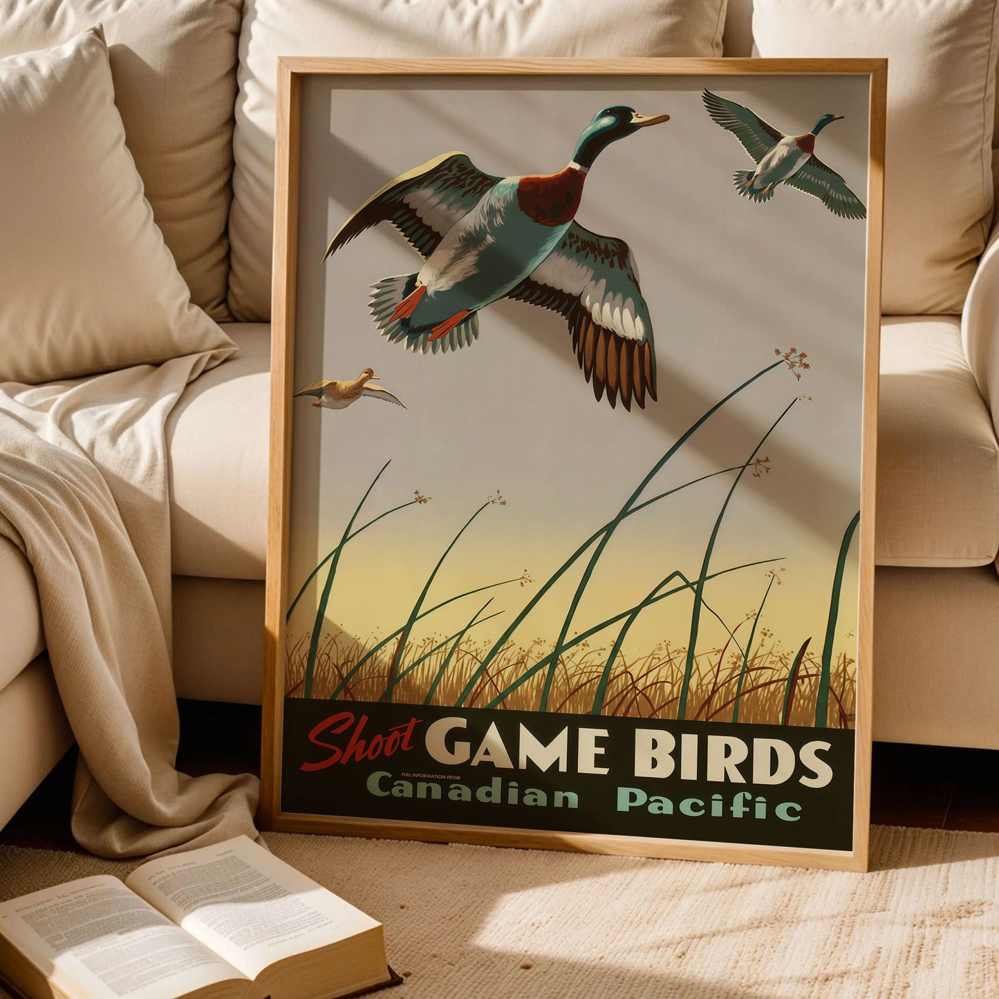 Shoot Game Birds Poster