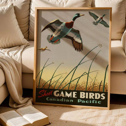 Shoot Game Birds Poster