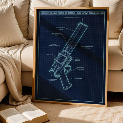 ARC Raiders Anvil Blueprint Poster