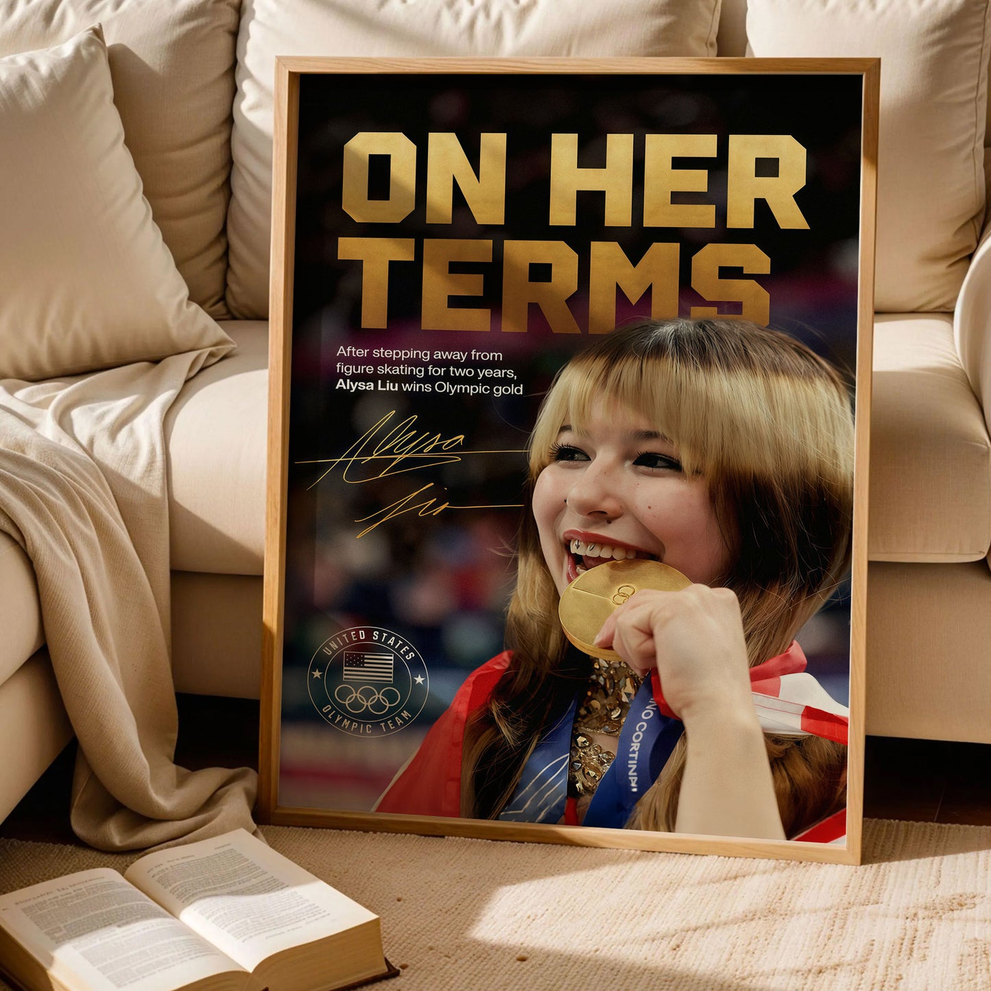 Alysa Liu Came Back and Never Looked Back Poster