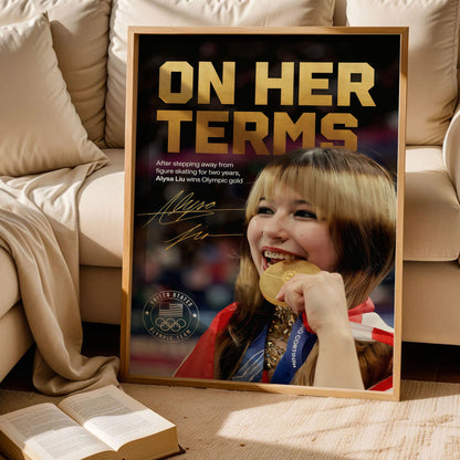 Alysa Liu Came Back and Never Looked Back Poster