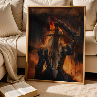 Aelin Galathynius Throne of Glass Poster