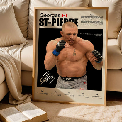 Georges St-Pierre Poster