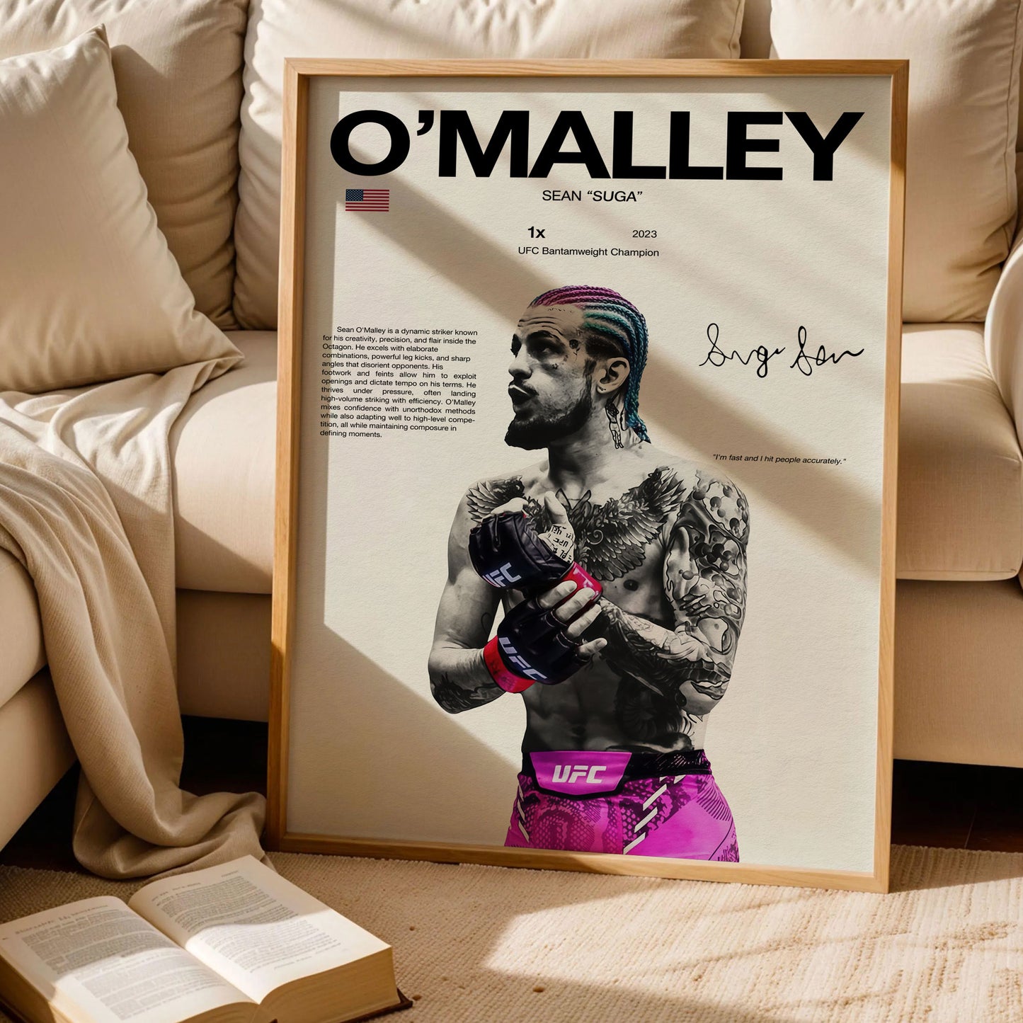 O' Malley UFC Poster