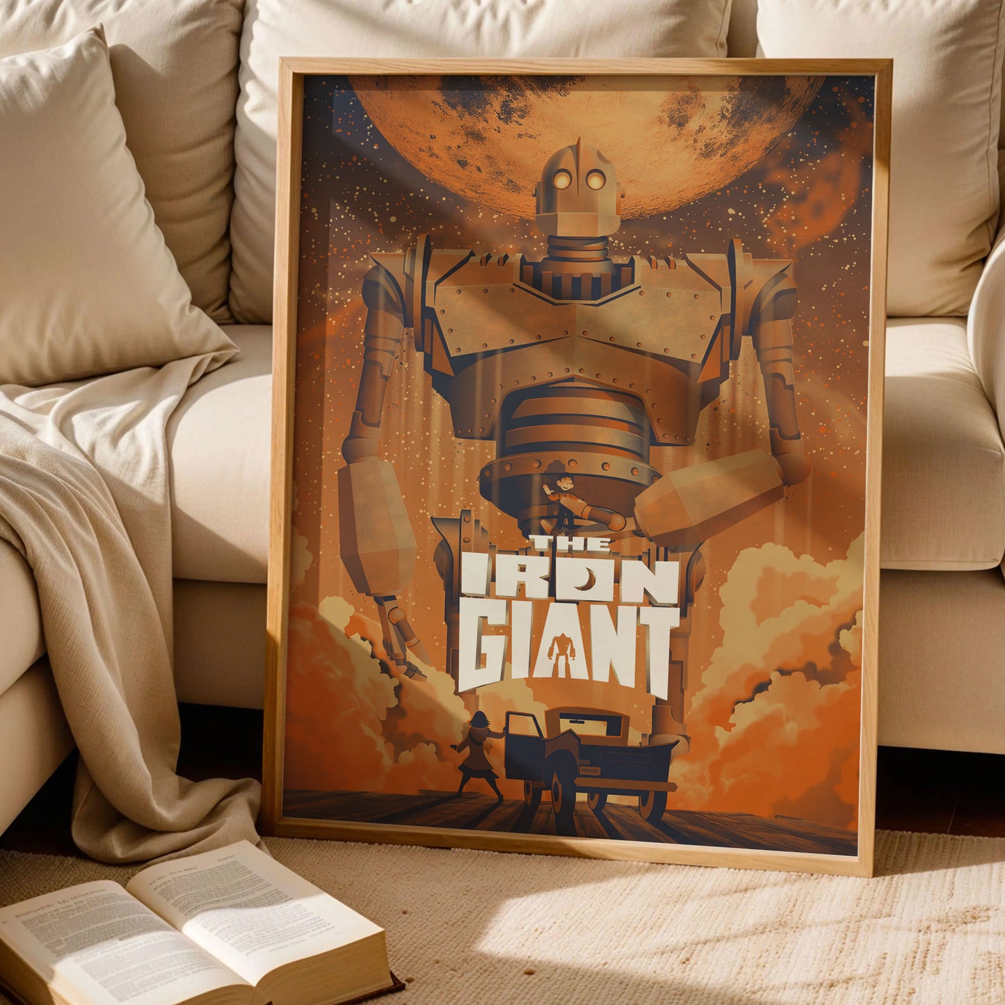 The Iron Giant Print Art