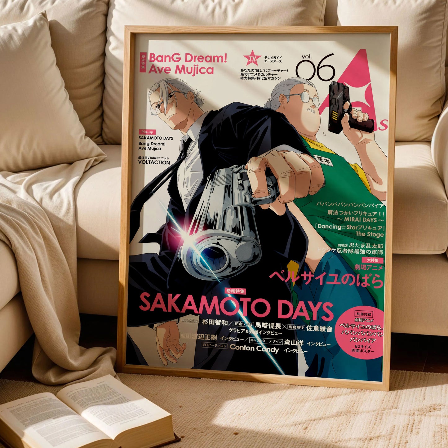 Sakamoto Days Manga Poster