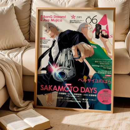 Sakamoto Days Manga Poster