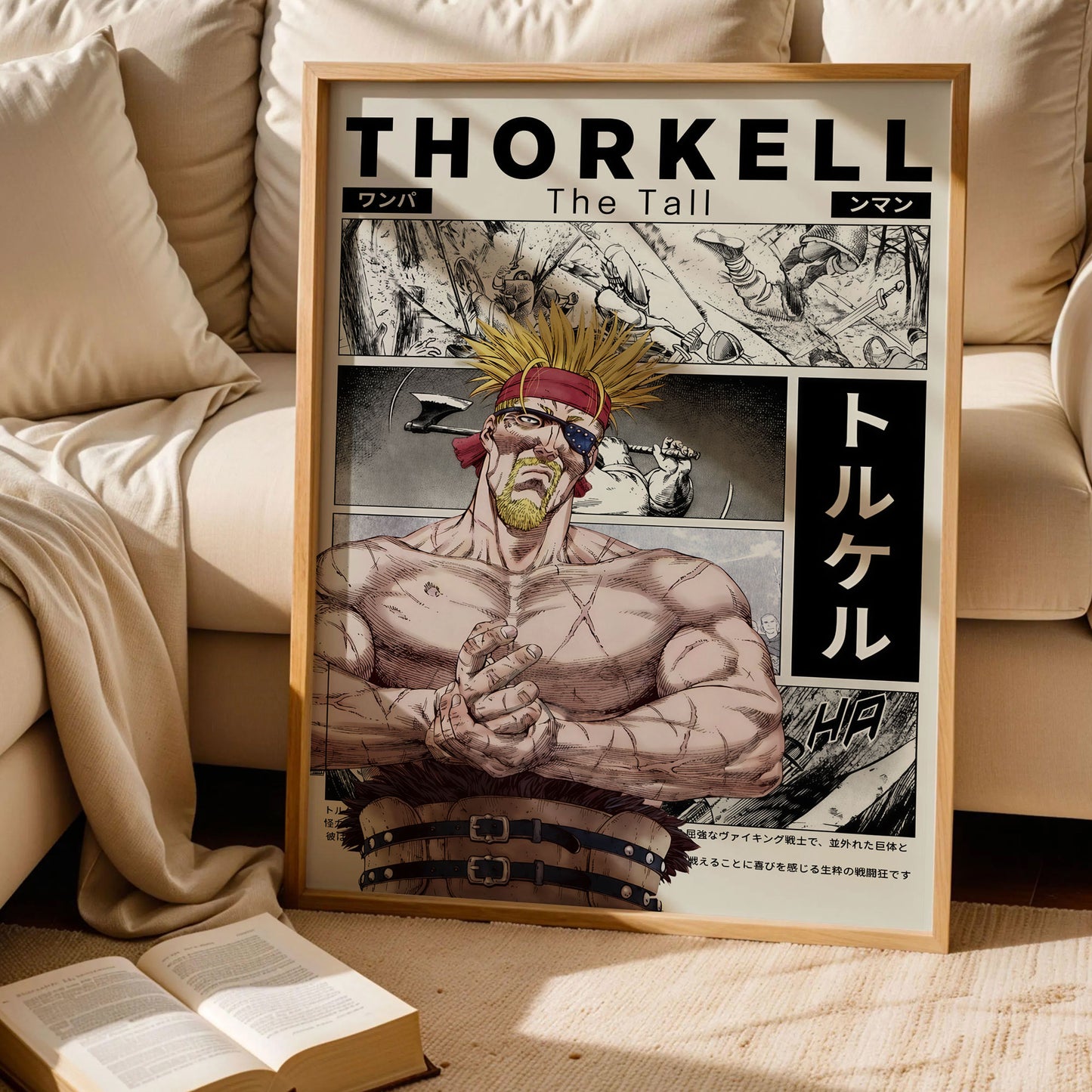 Vinland Saga Thorkell Poster