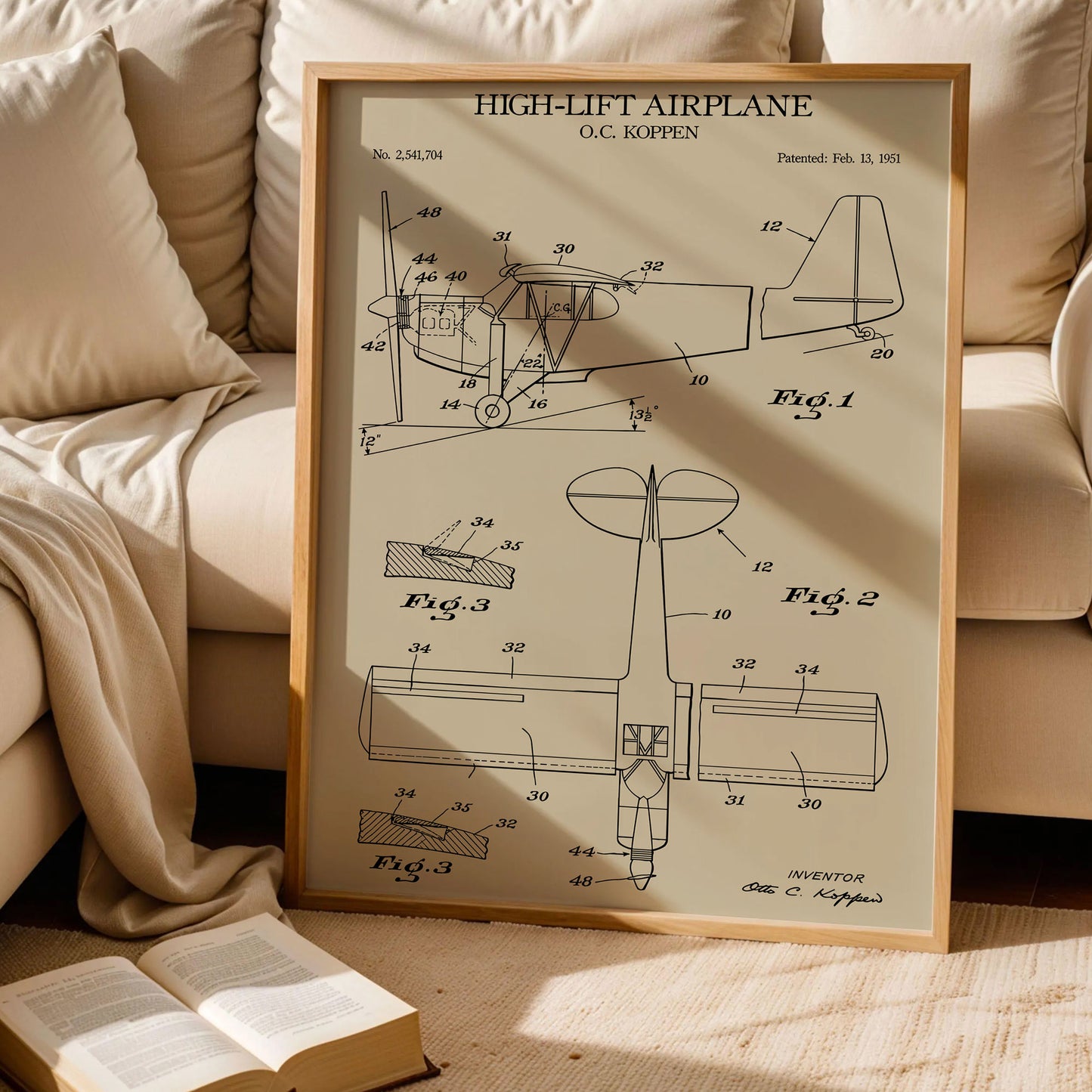 Military Plane Poster
