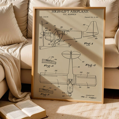 Military Plane Poster