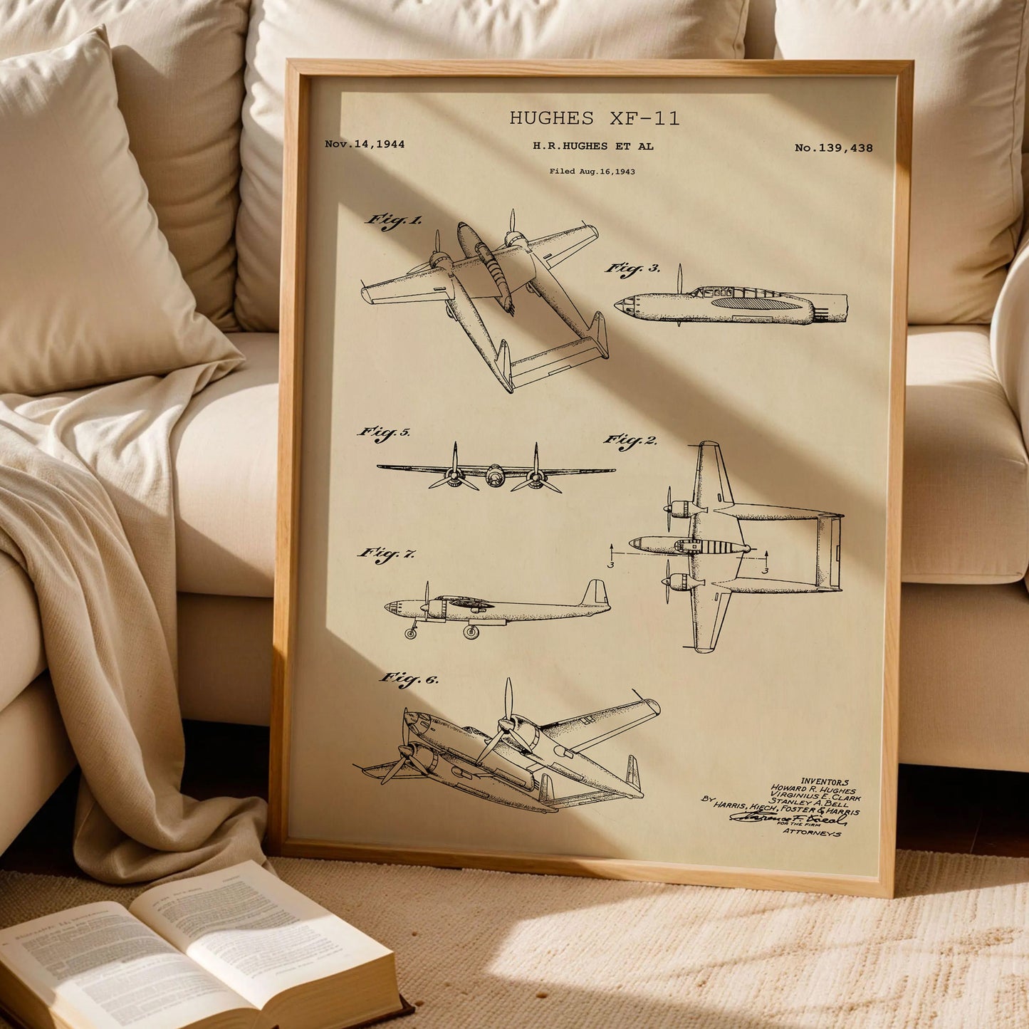 World War 2 Plane Poster