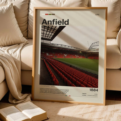 Anfield Stadium Poster