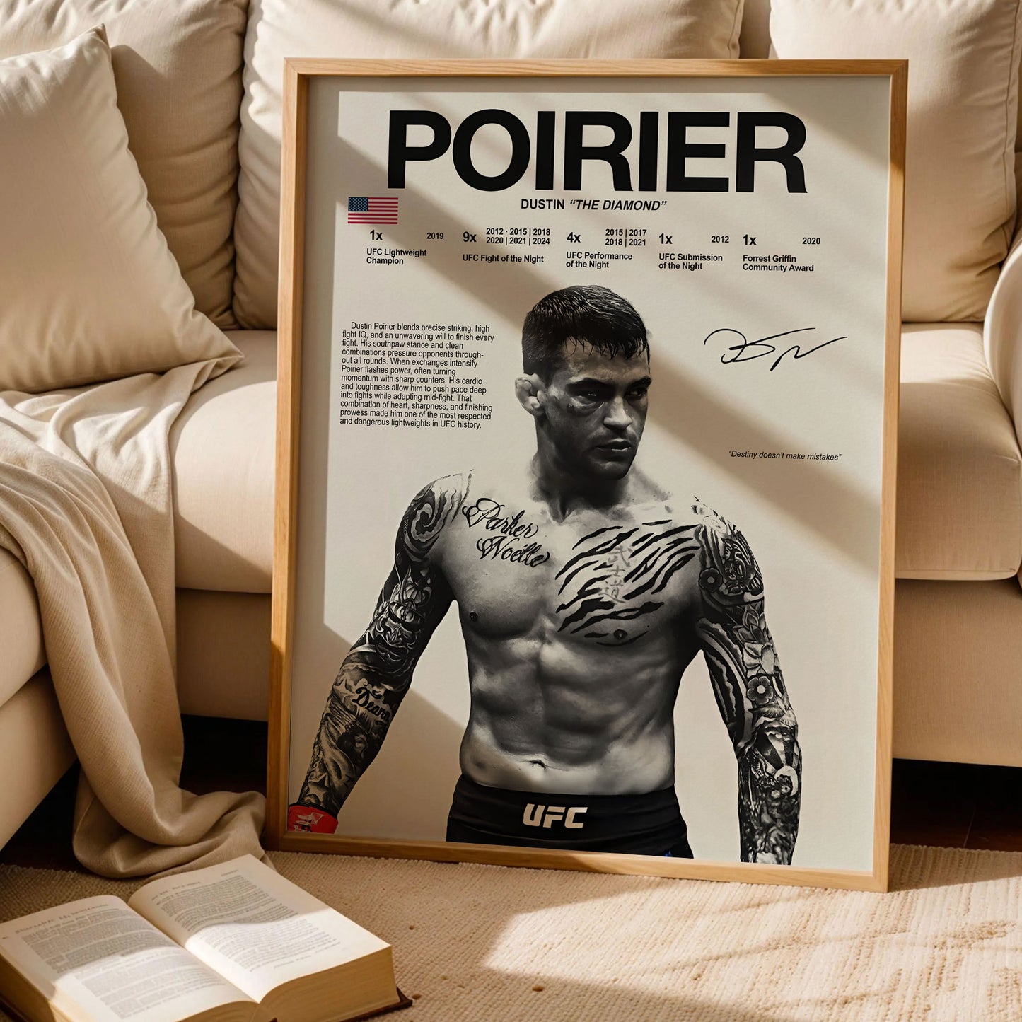 Dustin Poirier Poster