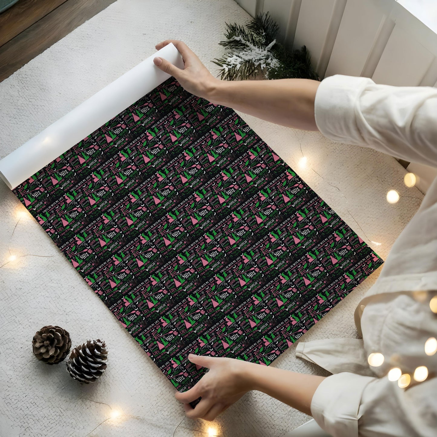 Shiz University Wrapping Paper Wizard Gift Wrap