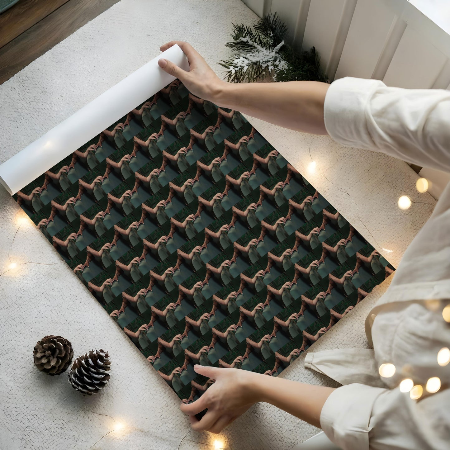 Witch Shadow Gift for Wicked Fan Wrapping Paper