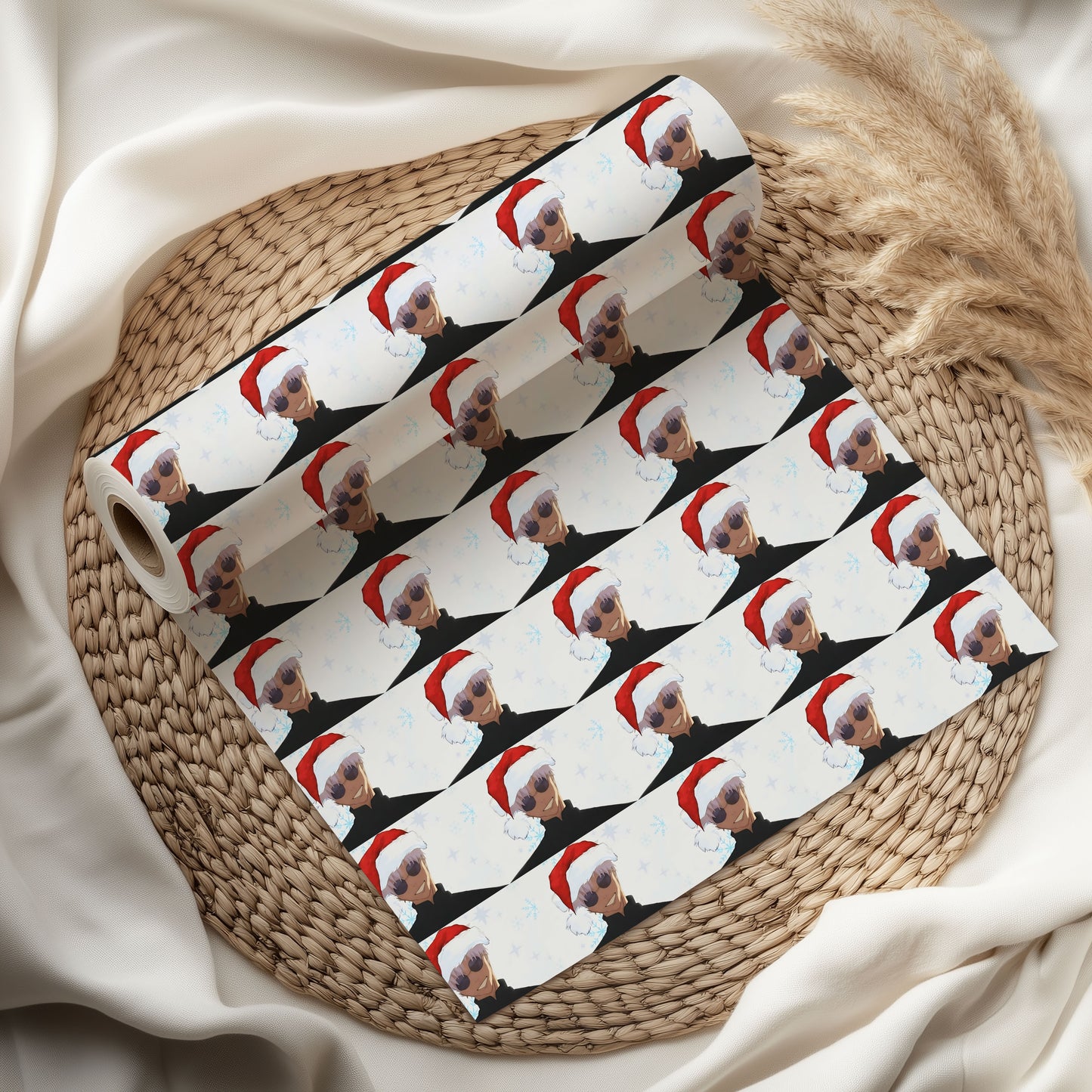 Jujutsu Kaisen Santa Wrapping Paper