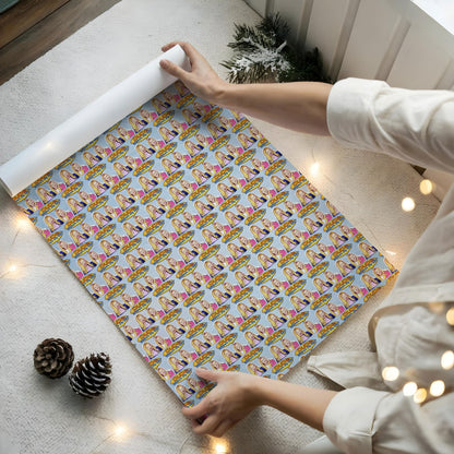 White Chicks Meme Wrapping Sheet Comedy Gift Wrap
