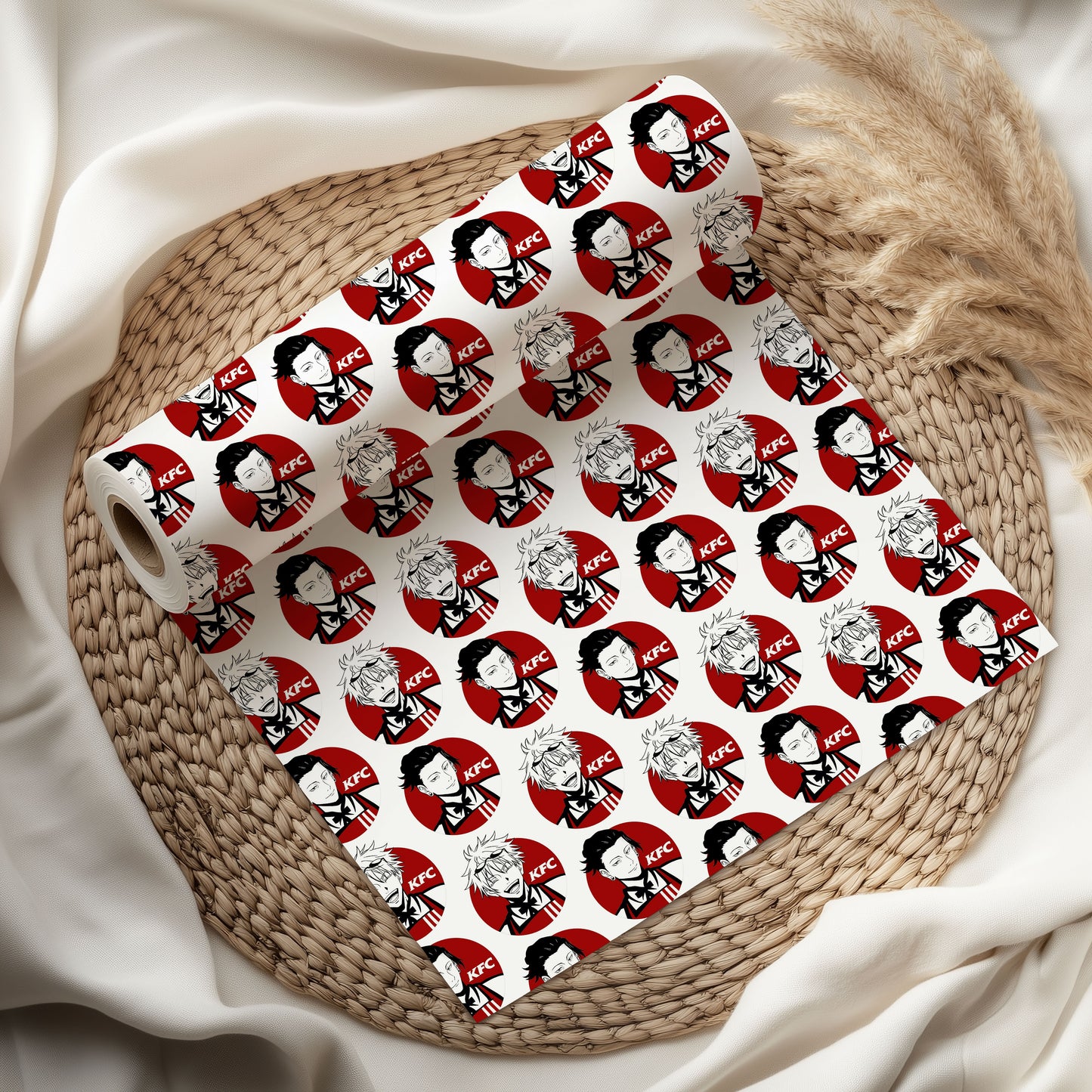 Jujutsu Kaisen KFC Wrapping Paper
