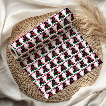 Pinky Nucca Merry Christmas Wrapping Paper