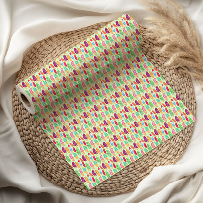 Funny Adult Ice Cream Christmas Wraping Paper Gift