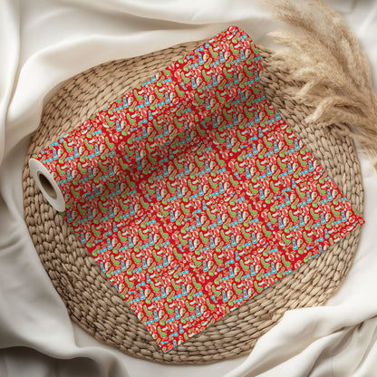 Funny Adult Christmas Wrapping Paper Roll