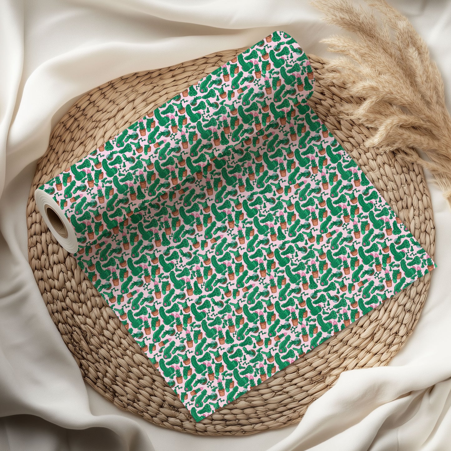 Funny Meme Holiday Gift Wrap for Adults