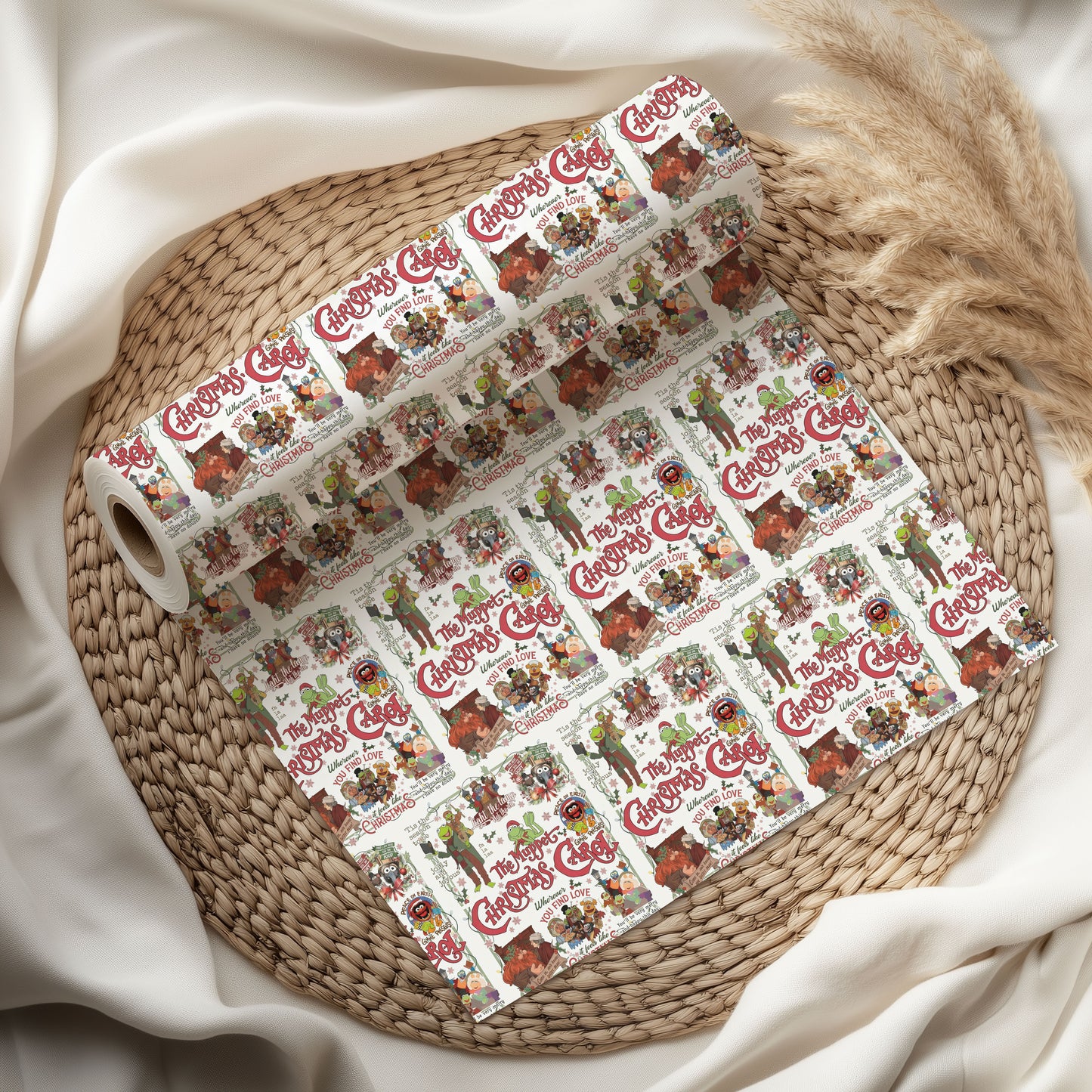 The Muppets Christmas Carol Wrapping Paper