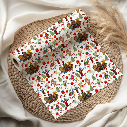 The Muppets Christmas Wrapping Paper Roll