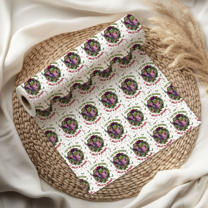 The Muppets Winter Floral Christmas Wrapping Paper