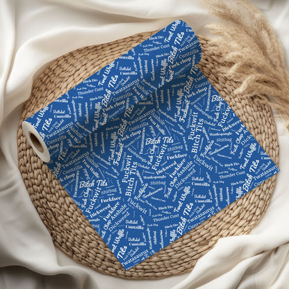 Naughty and Nice Funny Christmas Gift Wrap