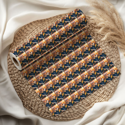 Chainsaw Man Christmas Wrapping Paper