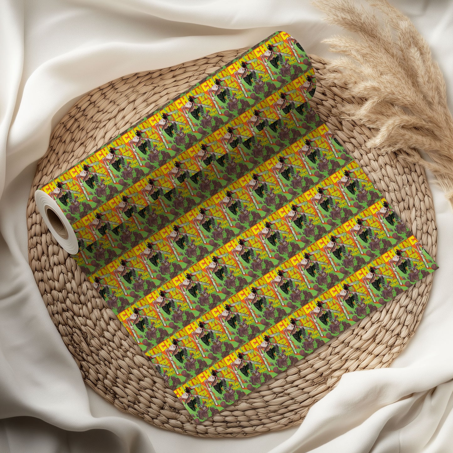 Chainsaw Man Xmas Wrapping Paper