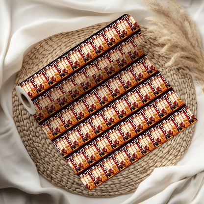 Chainsaw Man Xmas Wrapping Paper for Gifts