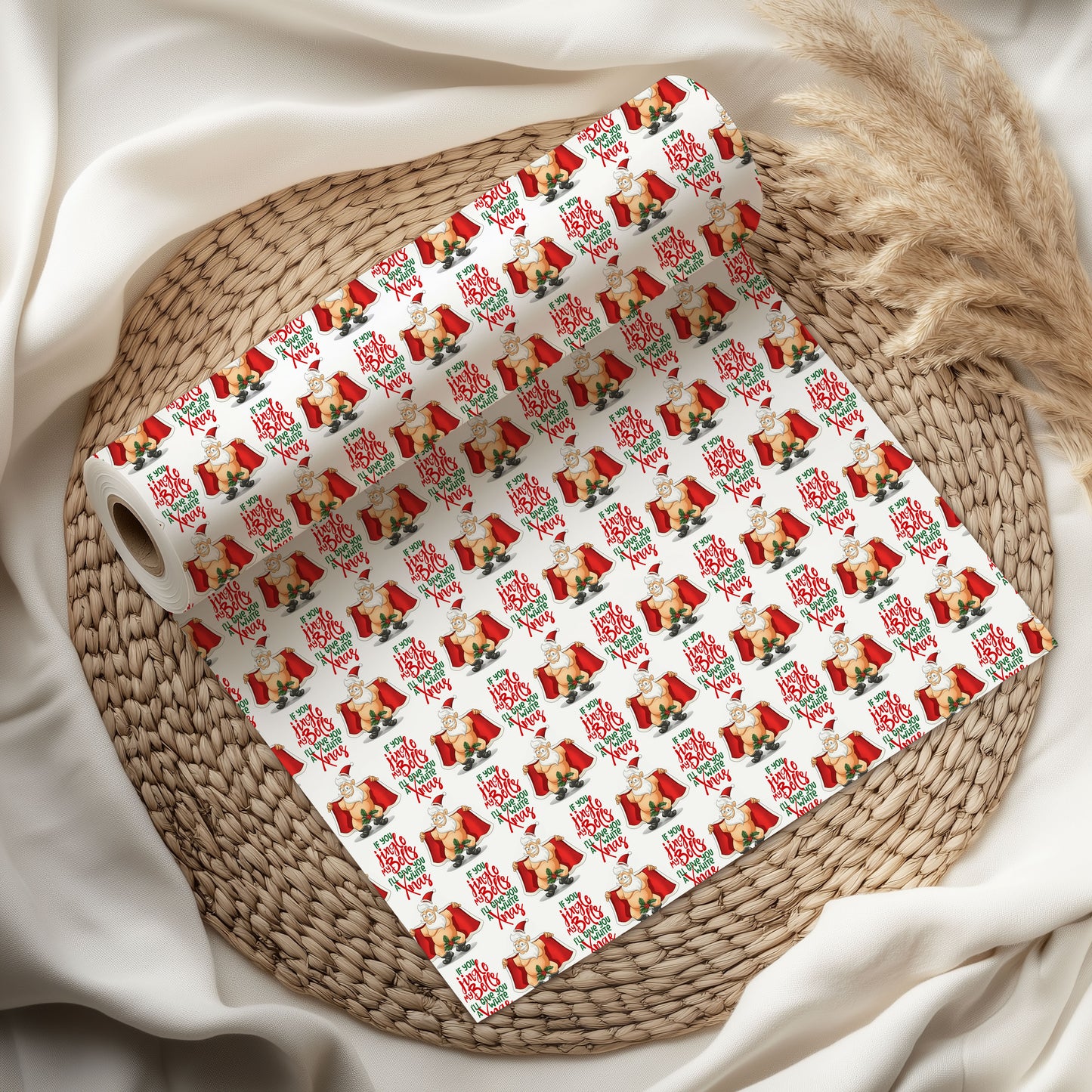 Santa Meme Wrapping Paper