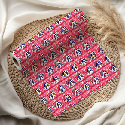 Akaza Demon Slayer Wrapping Paper