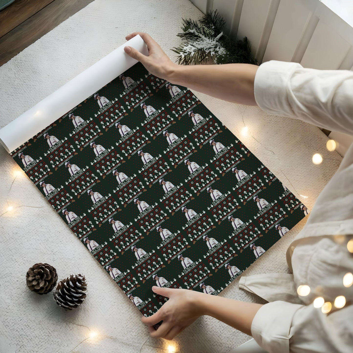 Buford T Justice Wrapping Paper